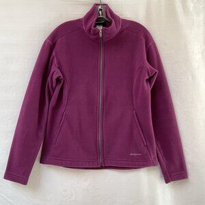 Patagonia Synchilla Fleece Womens Medium Jacket Full Zip Cozy Fall Outdoor